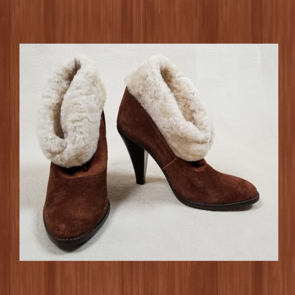 Steve Madden Shearling Booties - image 1